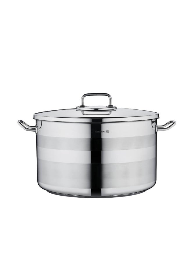 Korkmaz Astra2 Casserole 32x19 / 15 L | Induction Base Satinless Steel Pot | Dishwasher Safe Stock Pot - KA2029 - Image 3